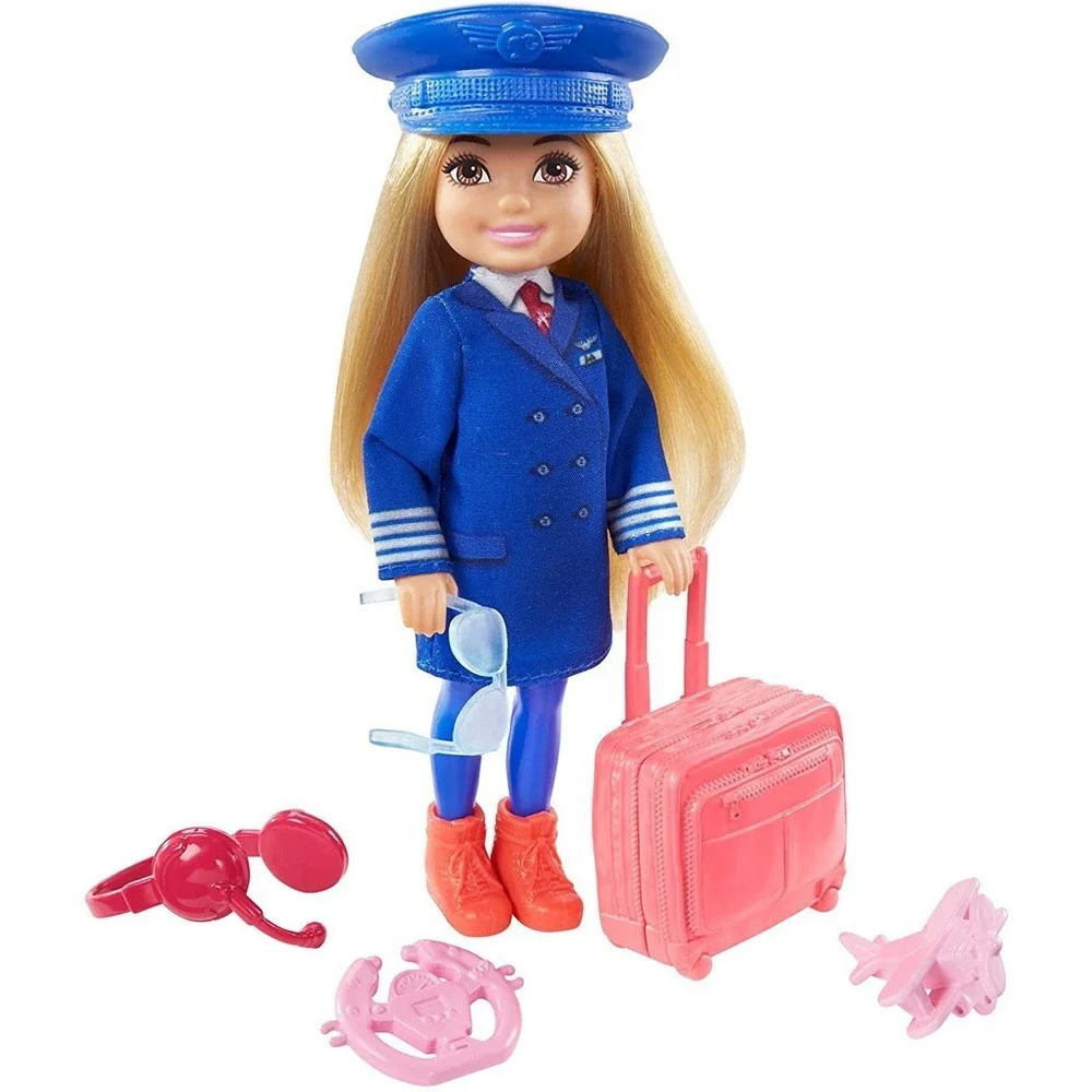Barbie Chelsea Can Be Career Doll Assortment 6 inch Pilot  Boss Rock Star